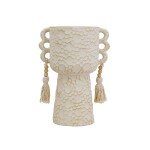 MACETA C/BORLAS 18x13x24CM CEMENTO MACETA C/BORLAS 18x13x24CM CEMENTO