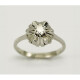 Anillo Oro Blanco 18K Y Brillante Anillo Oro Blanco 18K Y Brillante