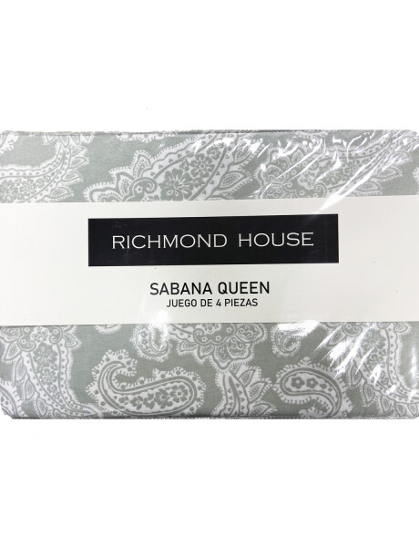 Juego de sábanas Richmond House tamaño Queen con 4 piezas Juego de sábanas Richmond House tamaño Queen con 4 piezas