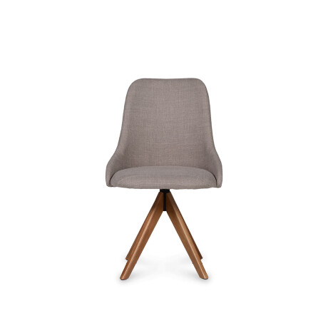 Silla Giratoria Valentina 143 - Tela Microfibra A6 (Tostado)