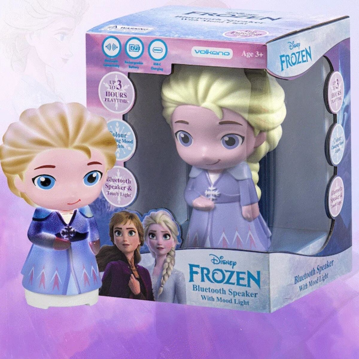 FROZEN PARLANTE LUZ BLUETOOTH 