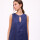 VESTIDO POLK LONG Azul