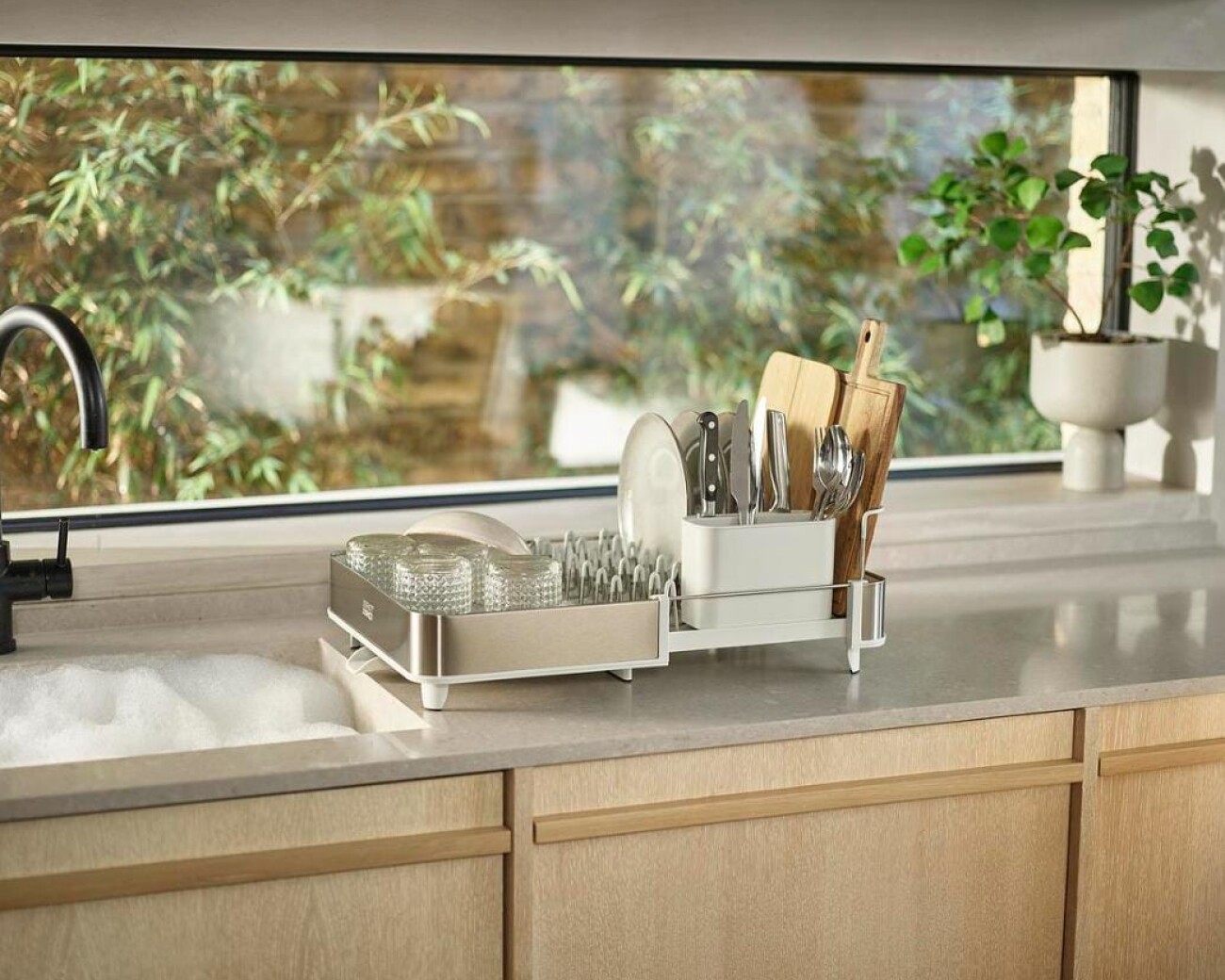 Escurridor de platos extensible (acero/gris) - Extend™ Steel Escurridor de platos extensible (acero/gris) - Extend™ Steel