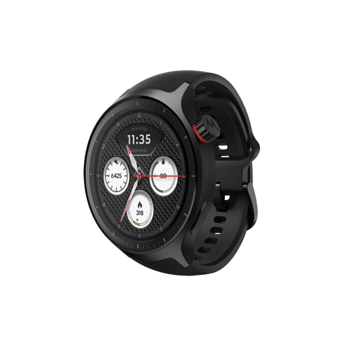 SmartWatch Moto Silicona - Negro 