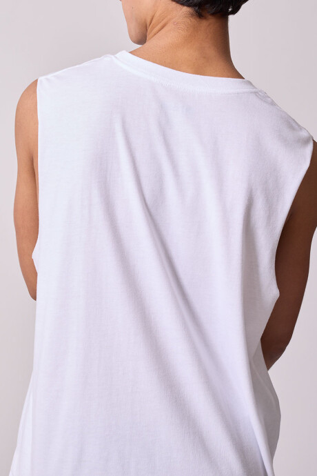 MUSCULOSA SALBON DIXIE Blanco