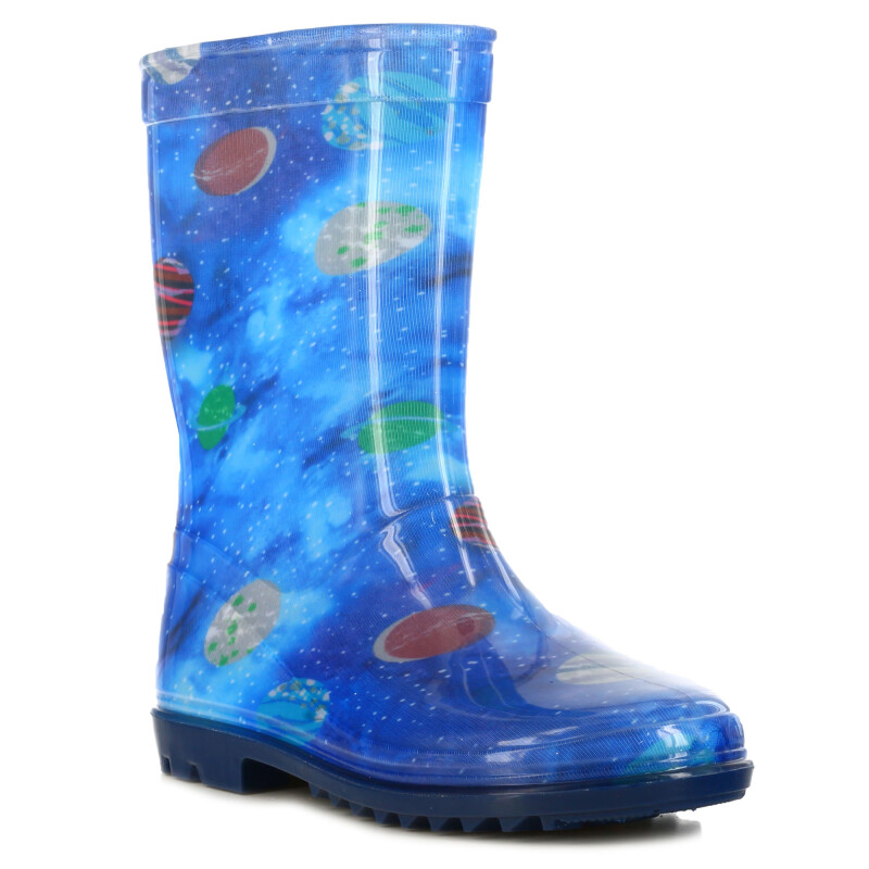 Bota de Niño Croco Kids de lluvia GALAXY Azul