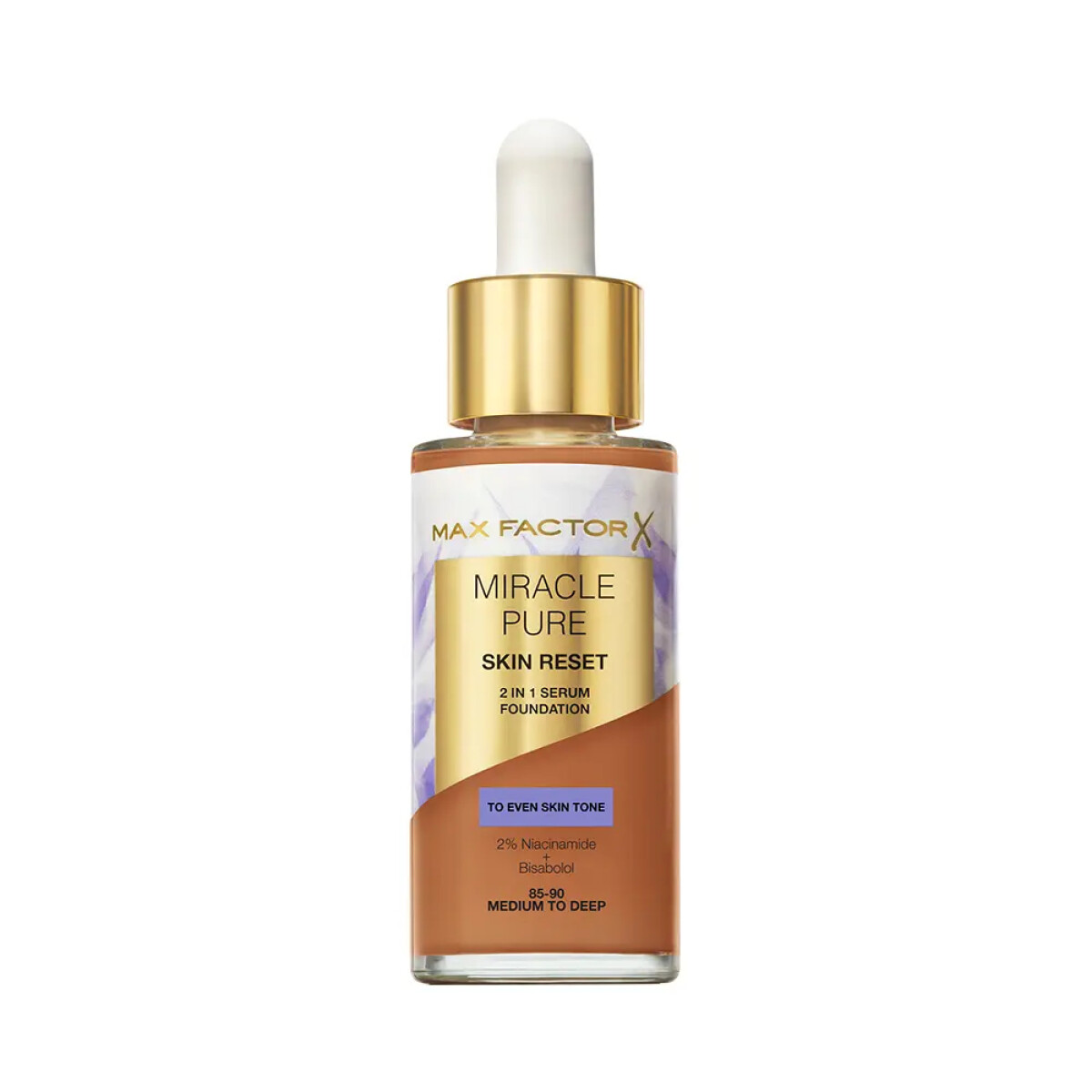 Base de Maquillaje Max Factor Miracle Pure Skin Reset 2 en 1 Medium to Deep 