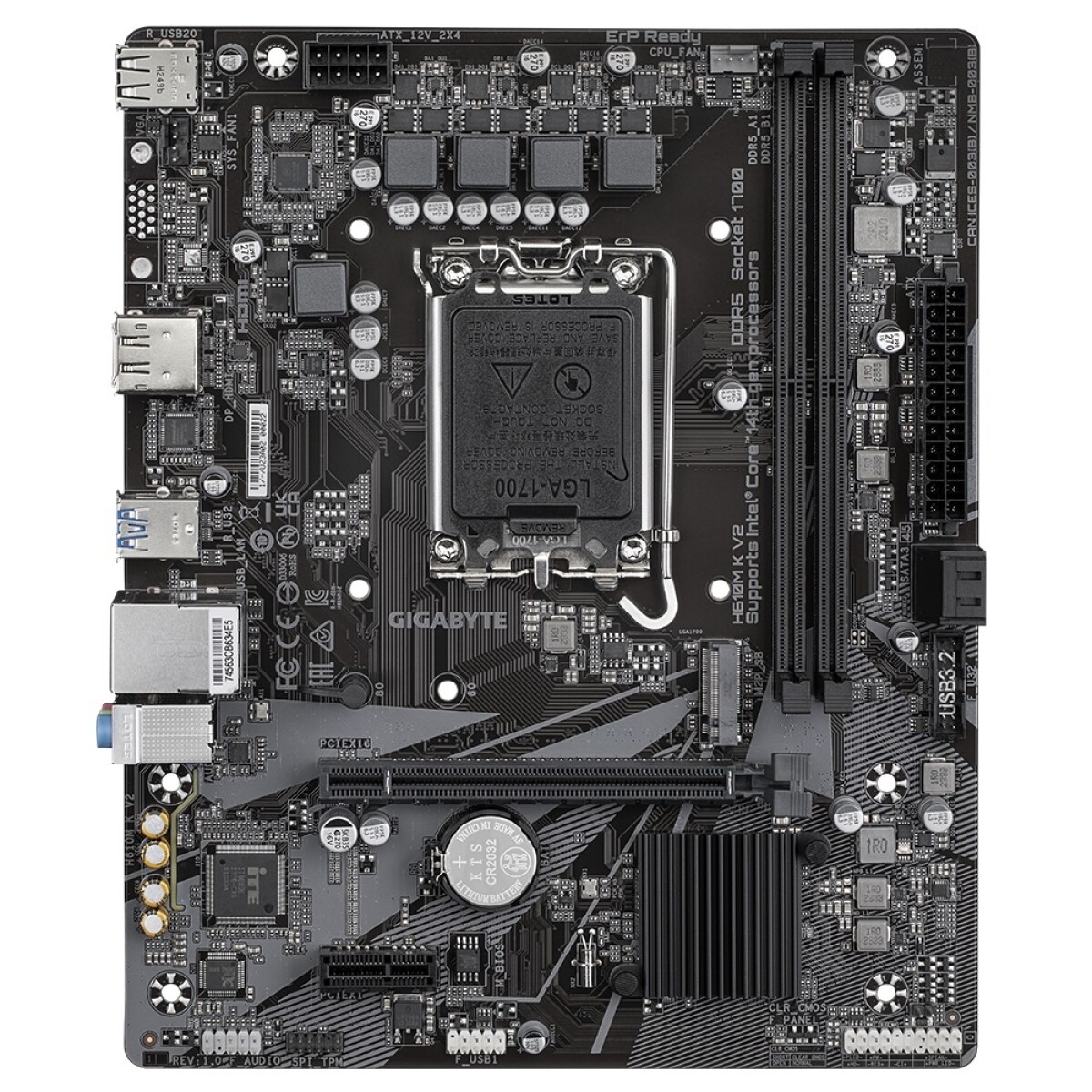 Mother Gigabyte H610M K Lga 1700 