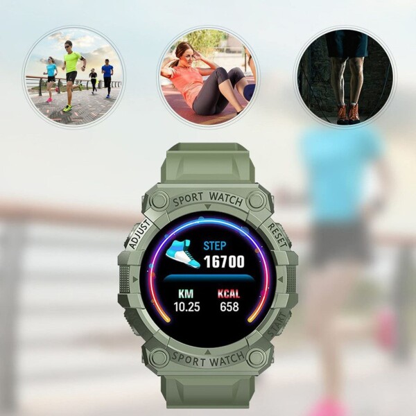 Reloj Inteligente Smartwatch Fitness Deporte Bluetooth Color Variante Verde