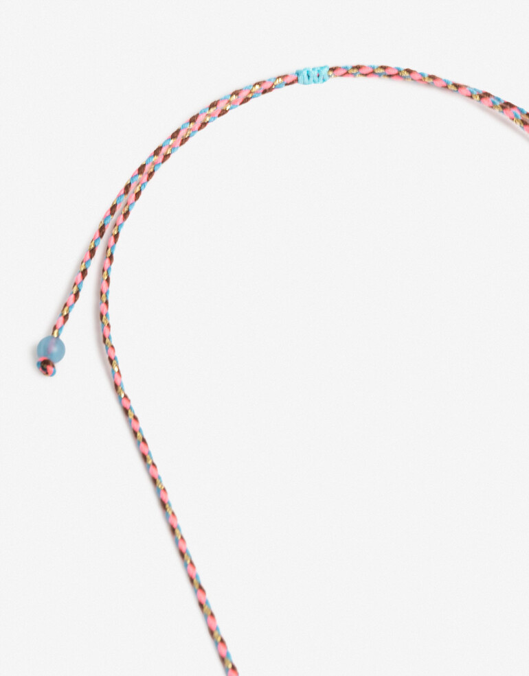 Collares Largos Color Collar Largo Dije Ojo - Combinacion Multicolor