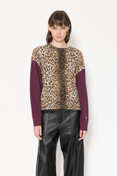 Sweater Edy Leopardo