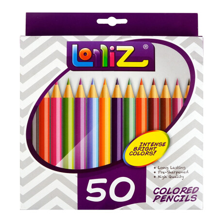 Lapices de colores x50 Lolliz Lapices de colores x50 Lolliz
