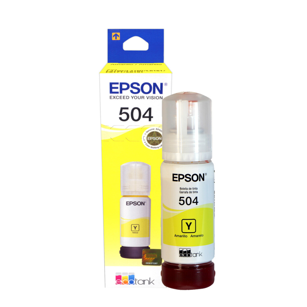 Botella de Tinta Epson T504420 Amarilla - 001 