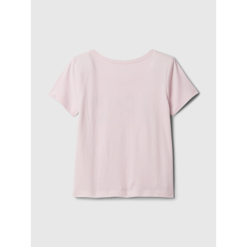 V-FRCH LOGO T LIGHT PEONY