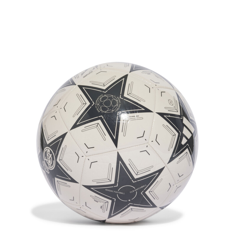 Pelota Adidas UCL Real Madrid 24/25 Beige - Negro
