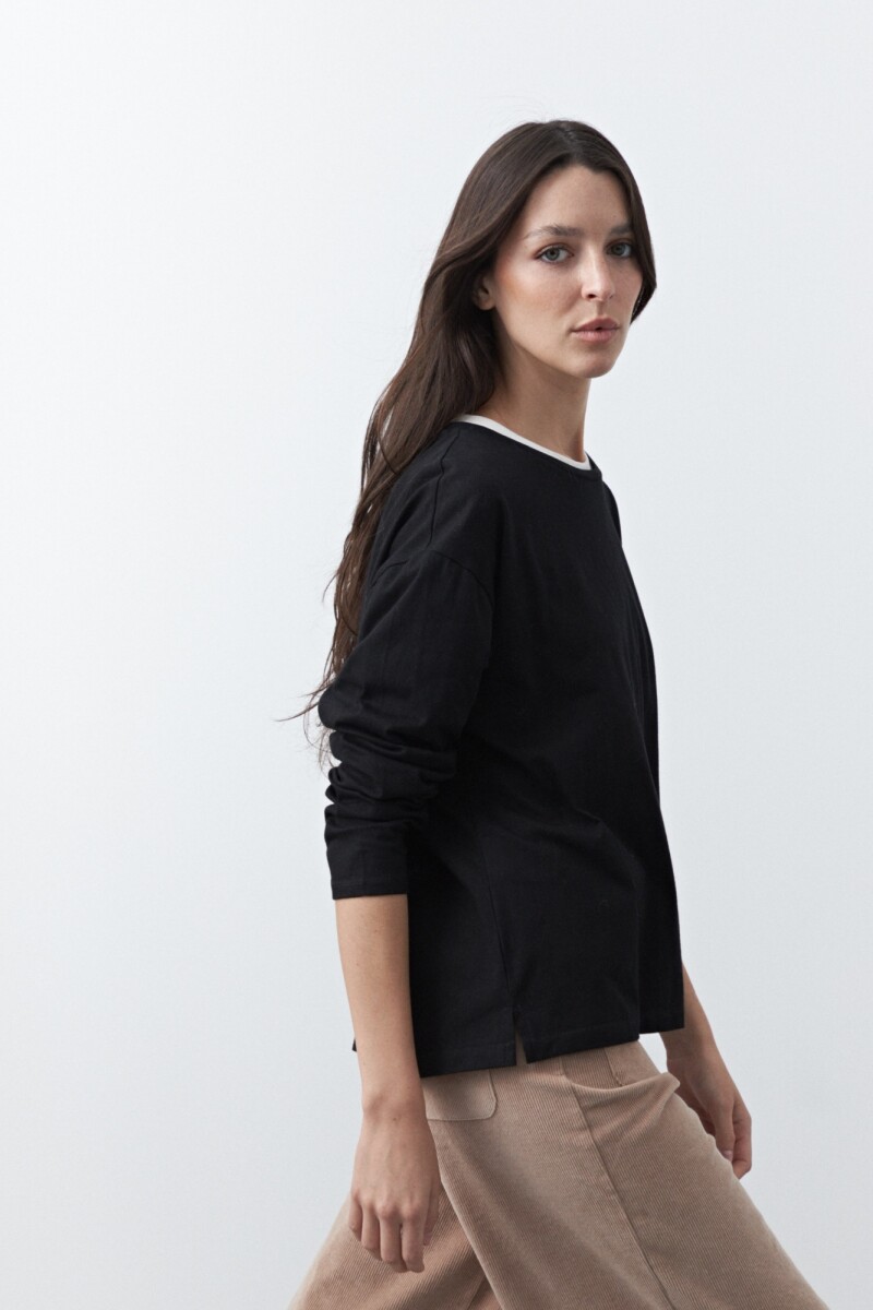REMERA ZACK Negro