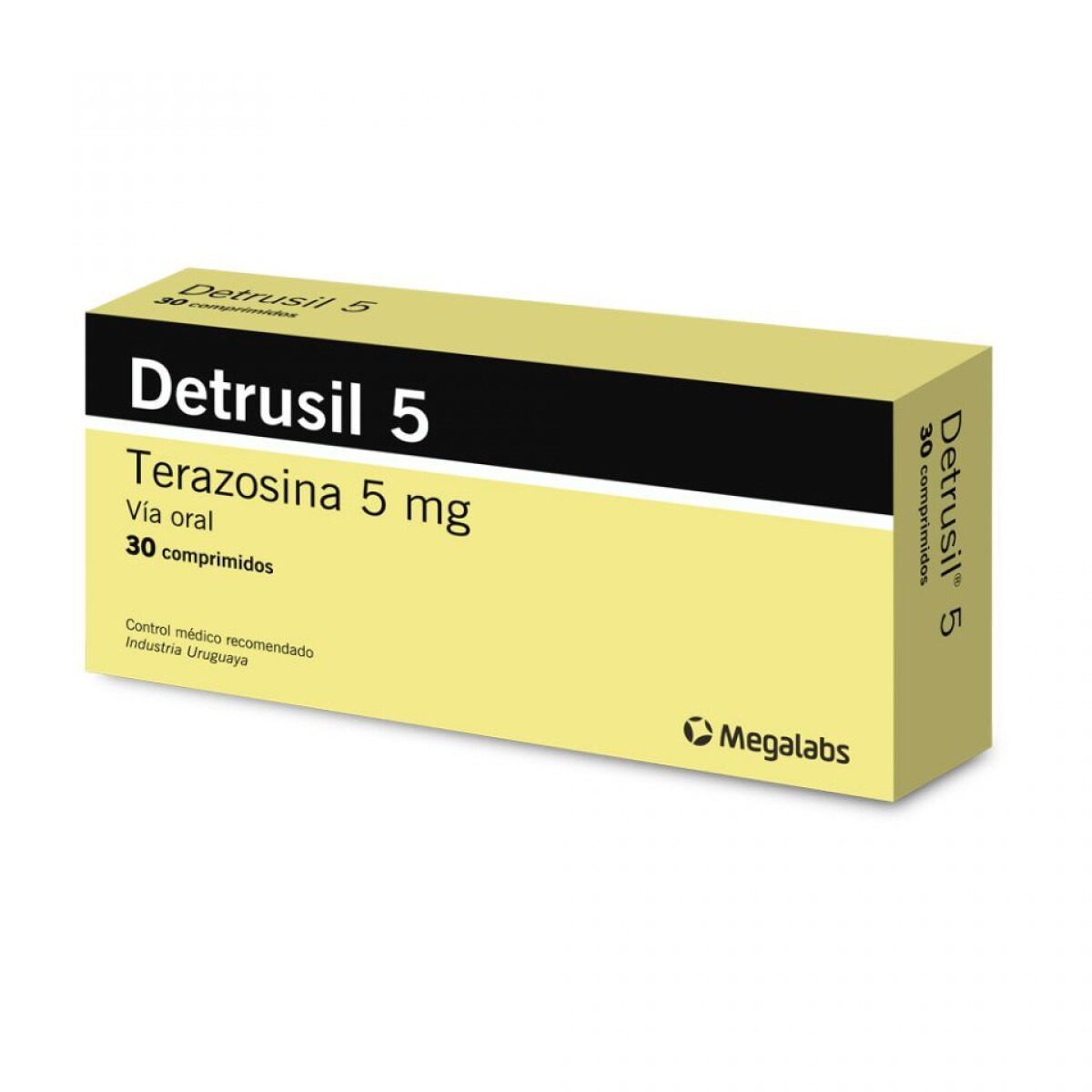 Detrusil 5 mg 30 Comprimidos | Medicamento Urológico 