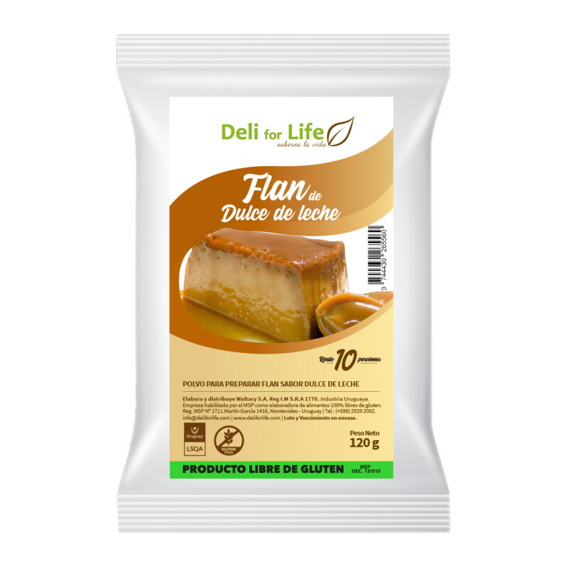 Flan de Dulce de Leche 120 g Flan de Dulce de Leche 120 g