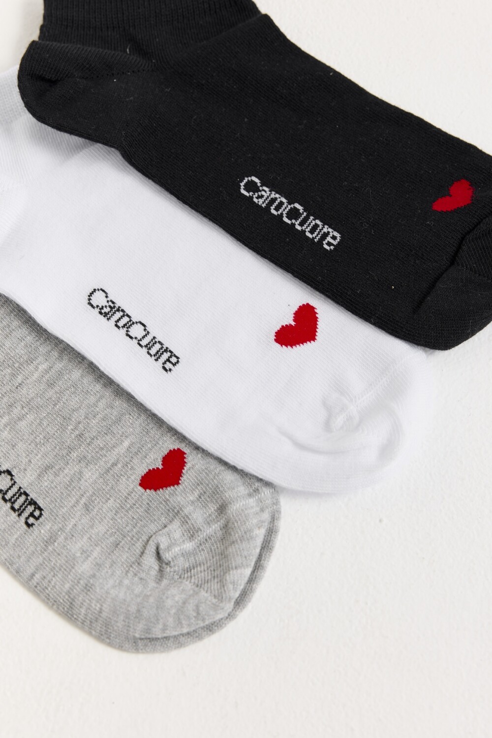 PACK SOQUETE HEART X3 Multicolor