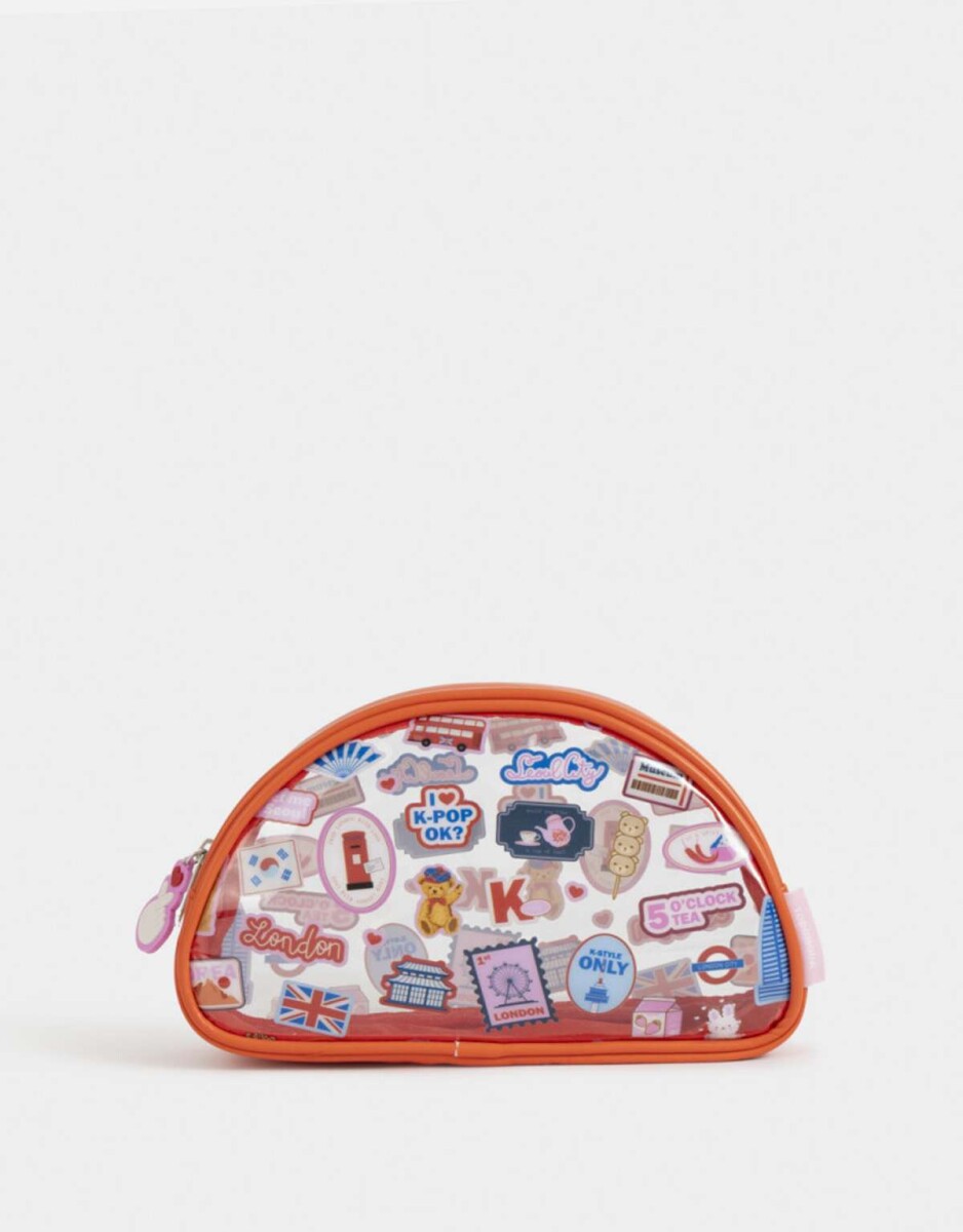 Cartuchera ''k Pop'' - Combinacion Multicolor 