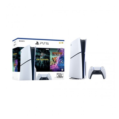 OUTLET-Consola PS5 PlayStation 5 Standard Sony Slim + 2 Jueg OUTLET-Consola PS5 PlayStation 5 Standard Sony Slim + 2 Jueg