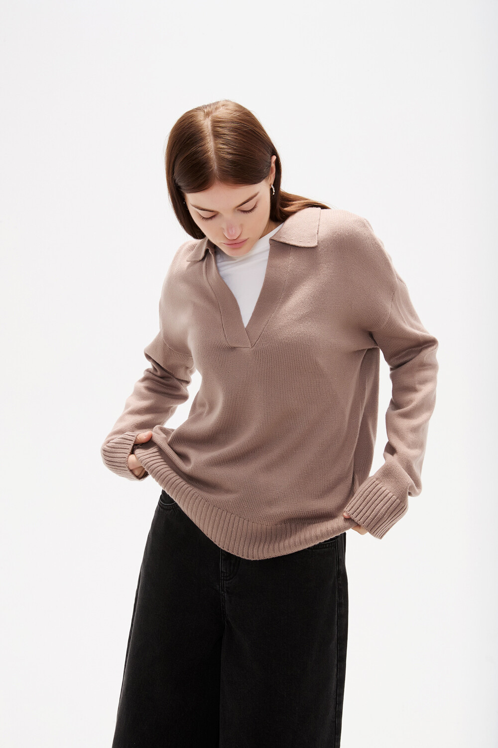 Sweater Dapa Taupe Claro