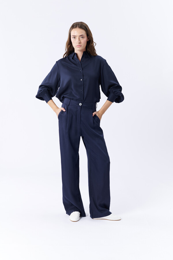 Pantalón Formal Azul Marino