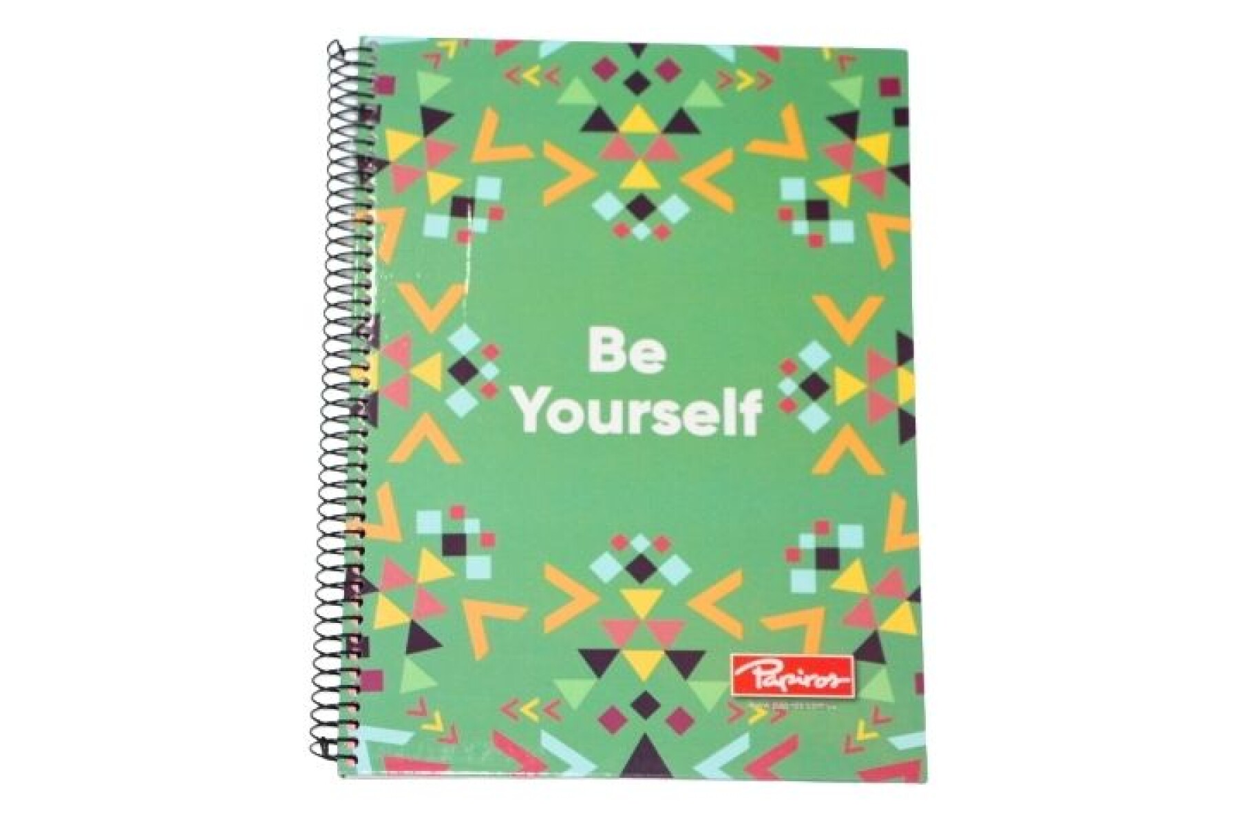 CUADERNOLA PAPIROS STD 100 HOJAS - TAPA BE YOURSELF 