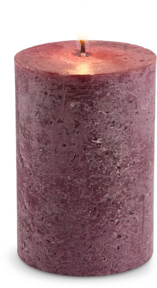 Vela pilar RENE Ø7xH10cm marrón 