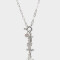 Collares Cortos Religioso Collares Largo Multi Dijes - Plateado