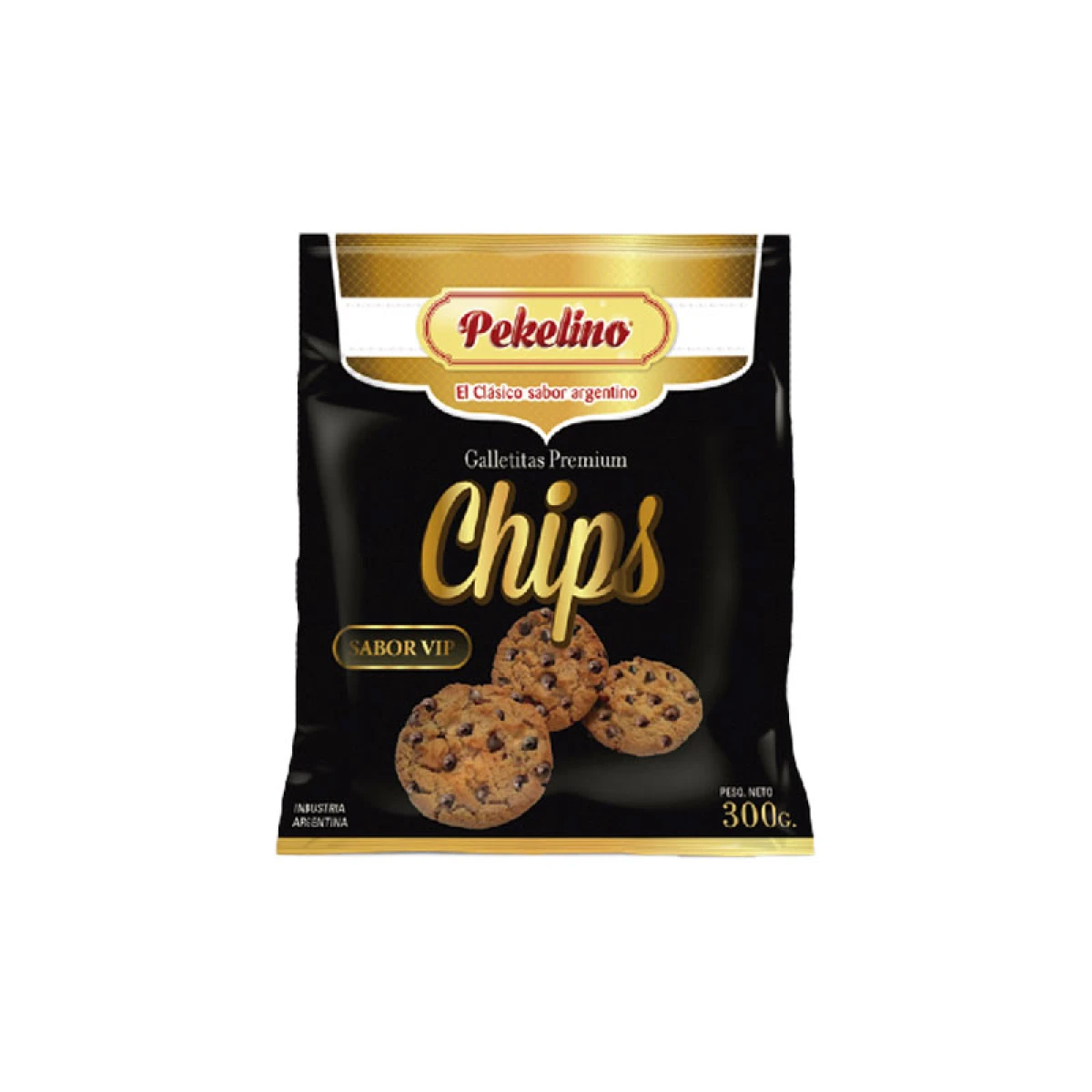 Galletita PEKELINO Choco Chips 300GRS 