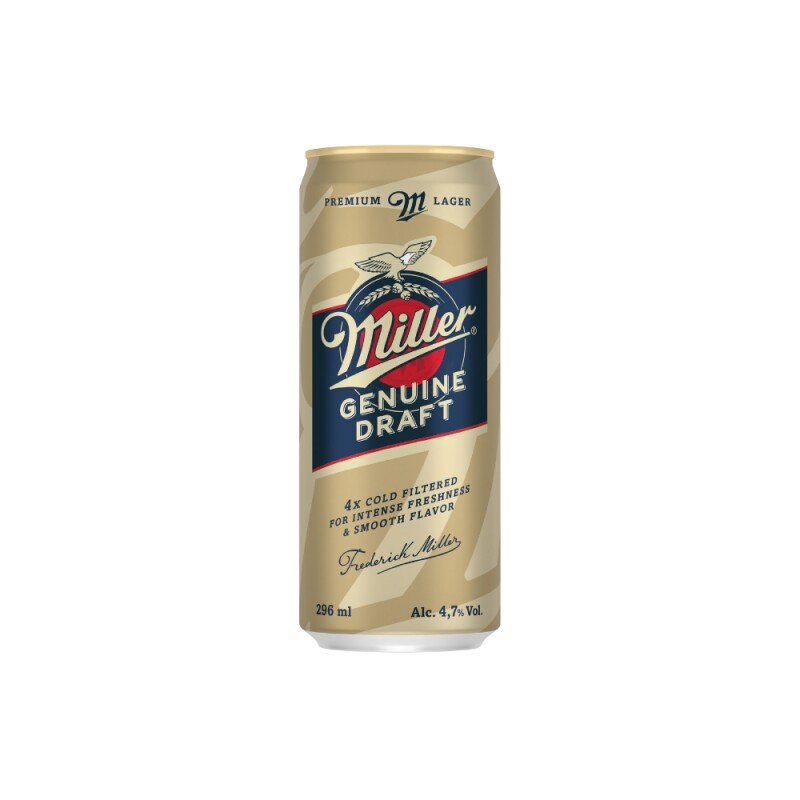 Miller Genuine Draft Lata 269ml Miller Genuine Draft Lata 269ml