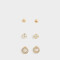 Aros Sets Con strass Set De Aros Con Strass - Dorado