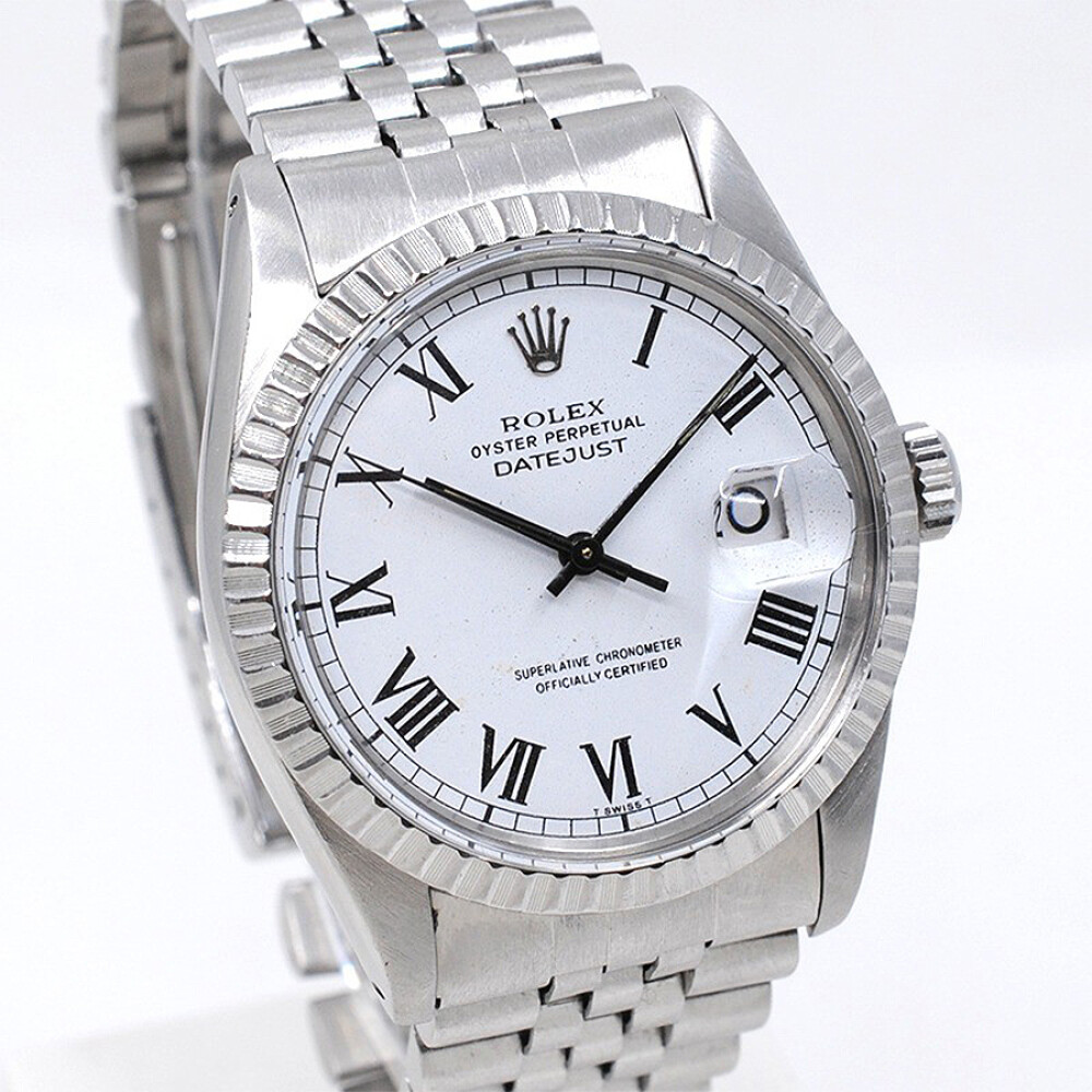 Rolex Datajust 16030 Caja 36 MM Año 1982 Calendario Rápido Acero Inoxidable Rolex Datajust 16030 Caja 36 MM Año 1982 Calendario Rápido Acero Inoxidable