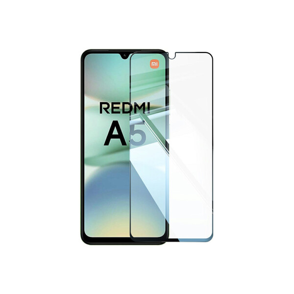 Vidrio templado 9D Xiaomi Redmi A5 borde color negro Vidrio Templado 9d Xiaomi Redmi A5 Borde Color Negro