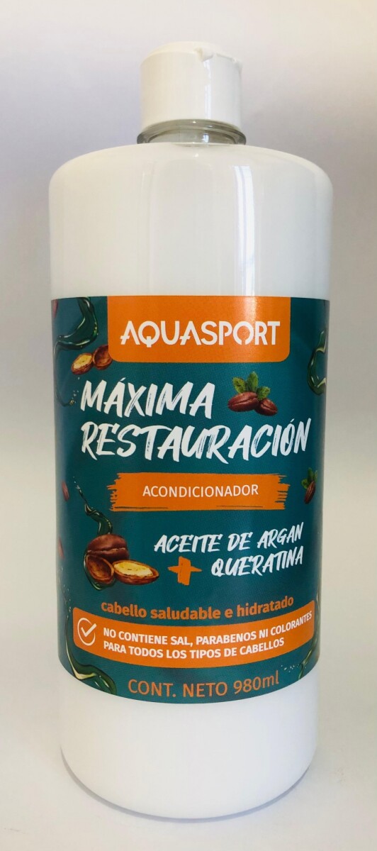 ACONDICIONADOR AQUASPORT MAXIMA RESTAURACION 1L 
