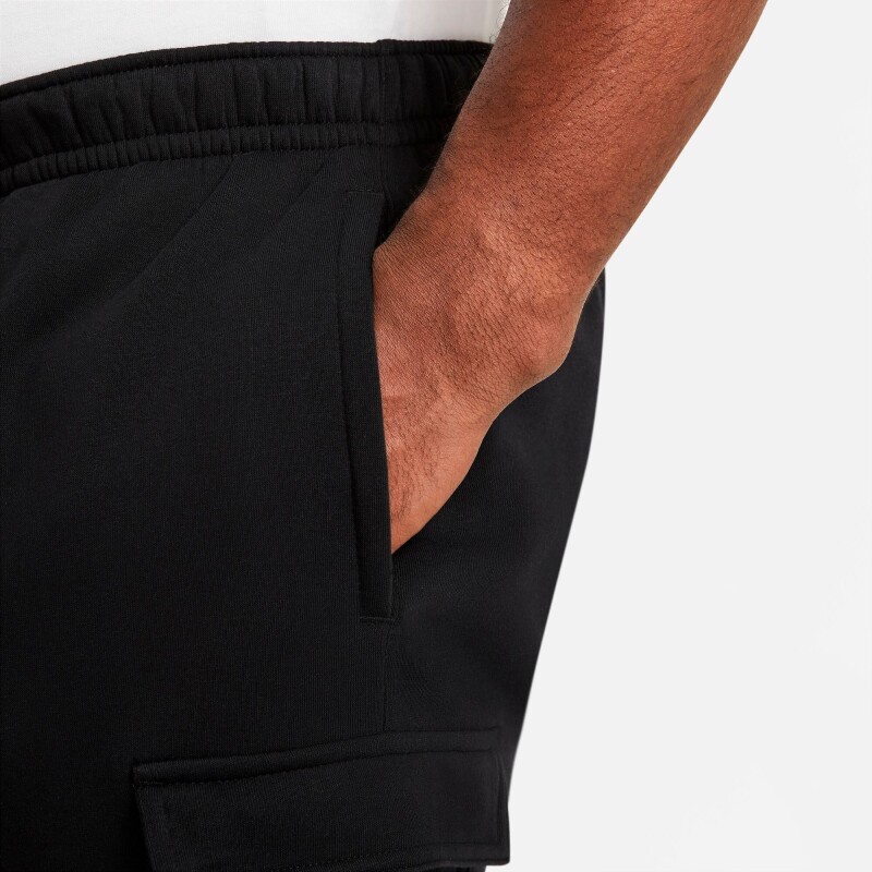 Short Nike Club Cargo de Hombre Negro