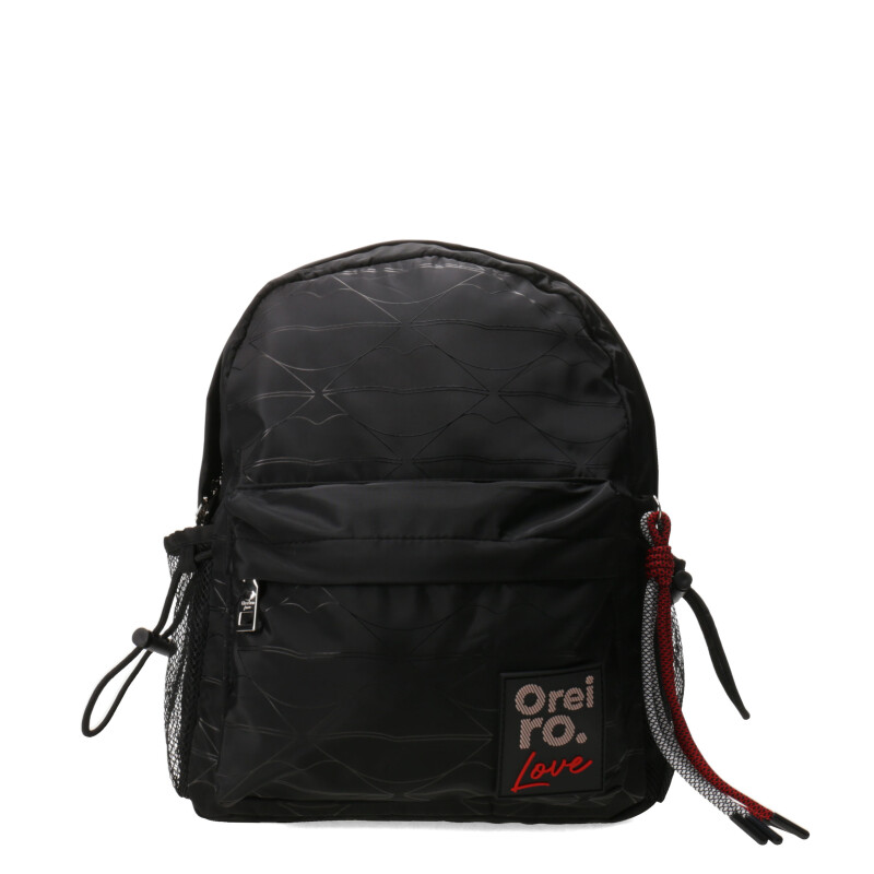 Mochila Las Oreiro Oreiro Love Negro