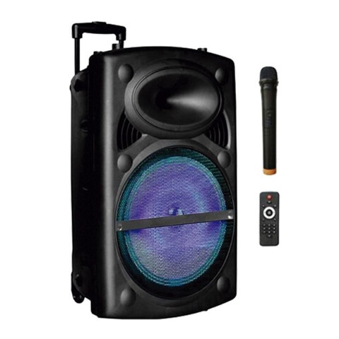Parlante Eldom Eld15 Portátil Con Bluetooth Negro 220v Parlante Eldom Eld15 Portátil Con Bluetooth Negro 220v