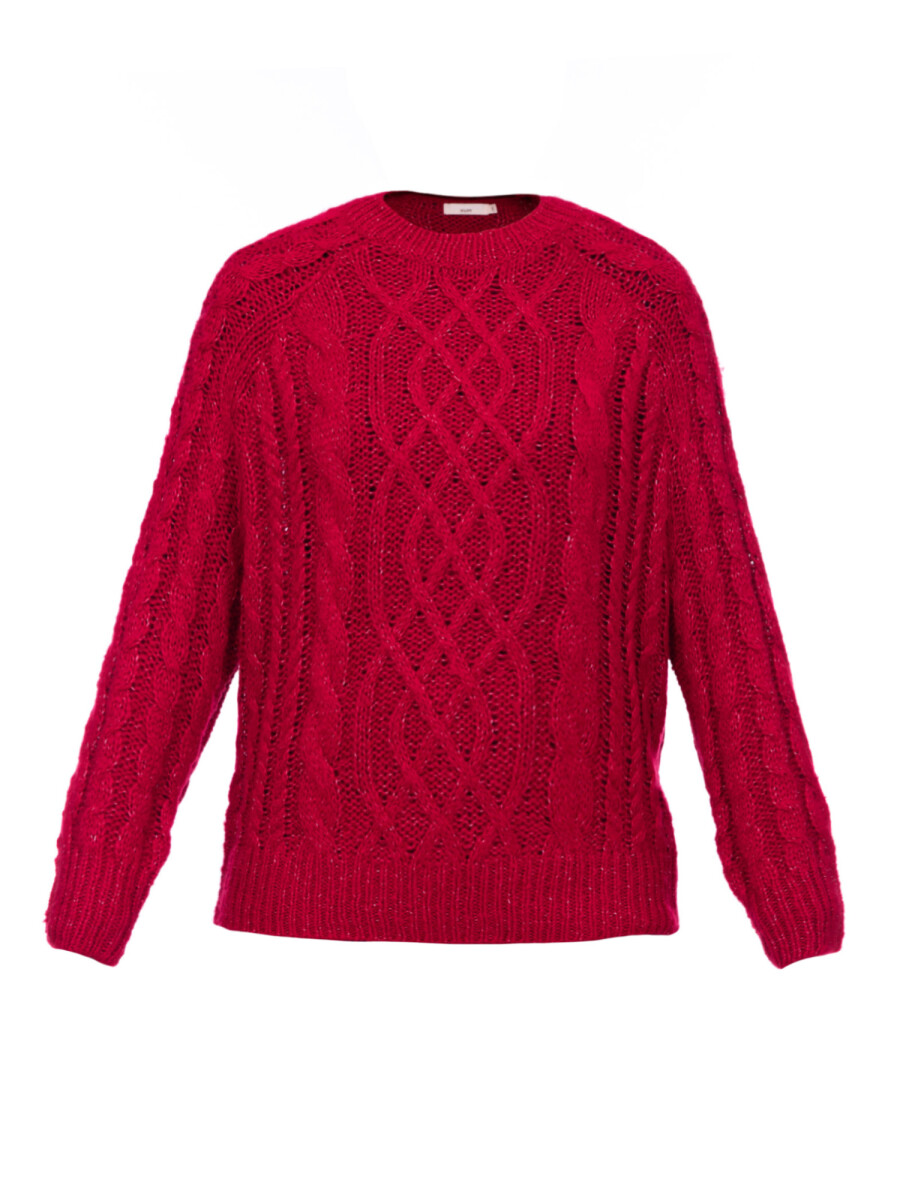 Sweater ochos - rojo 