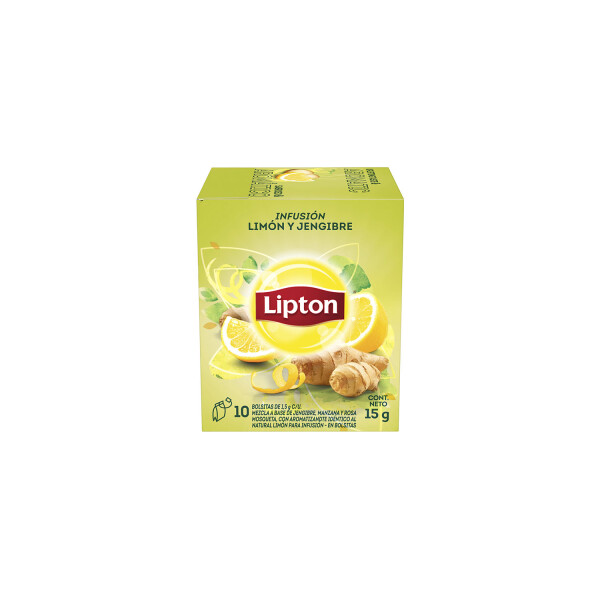 TE LIPTON LIMON Y JENGIBRE x 10 sob Unica