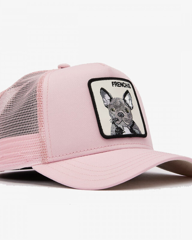 Gorra Goorin Bros Trucker Baseball - The Frenchie Bulldog Rosa