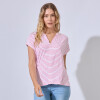 Remera Lineas FUCSIA