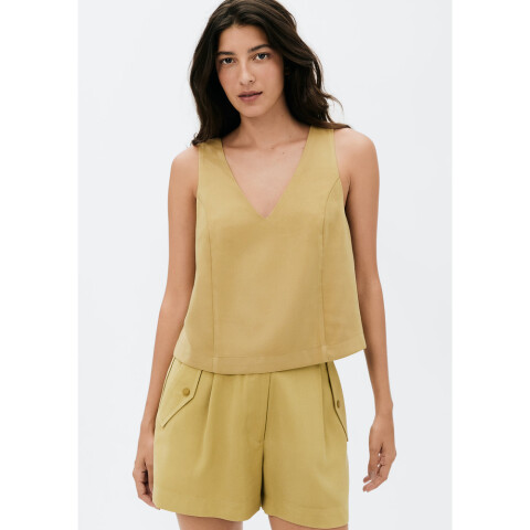 BLUSA SM FEM BEGE CLARO