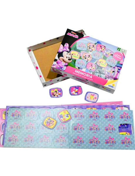 Juego de memoria Ronda Disney Minnie 72 piezas Juego de memoria Ronda Disney Minnie 72 piezas