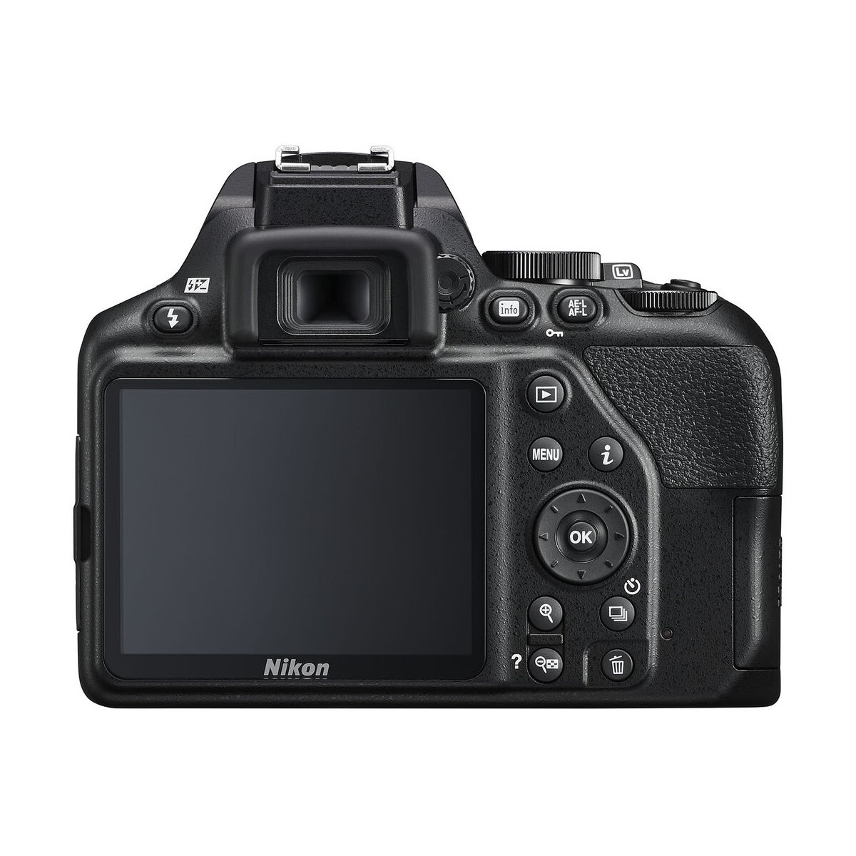 Kit cámara digital nikon d3500 + lente 18-55mm + lente 70-300mm Black