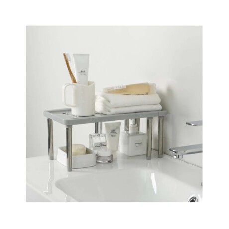 RACK ORGANIZADOR EXTENSIBLE 34.8*18*15.5CM GRIS
