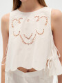 Musculosa Agrea Blanco