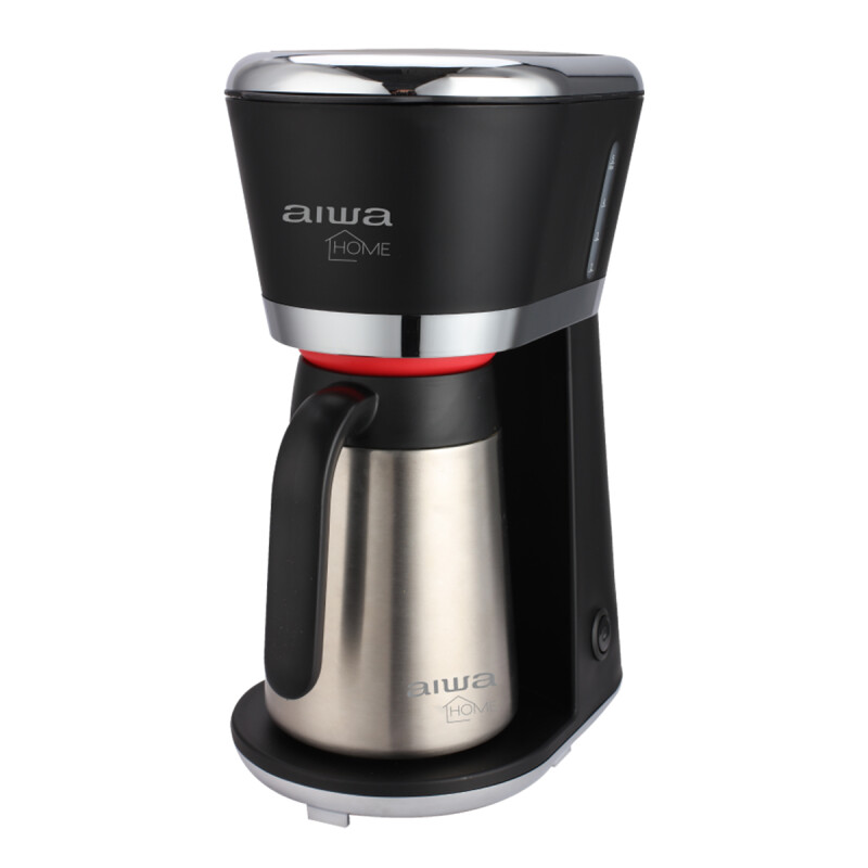 Cafetera Semi Automática AIWA Negra con Filtro | AW-CD1162 Cafetera Semi Automática AIWA Negra con Filtro | AW-CD1162