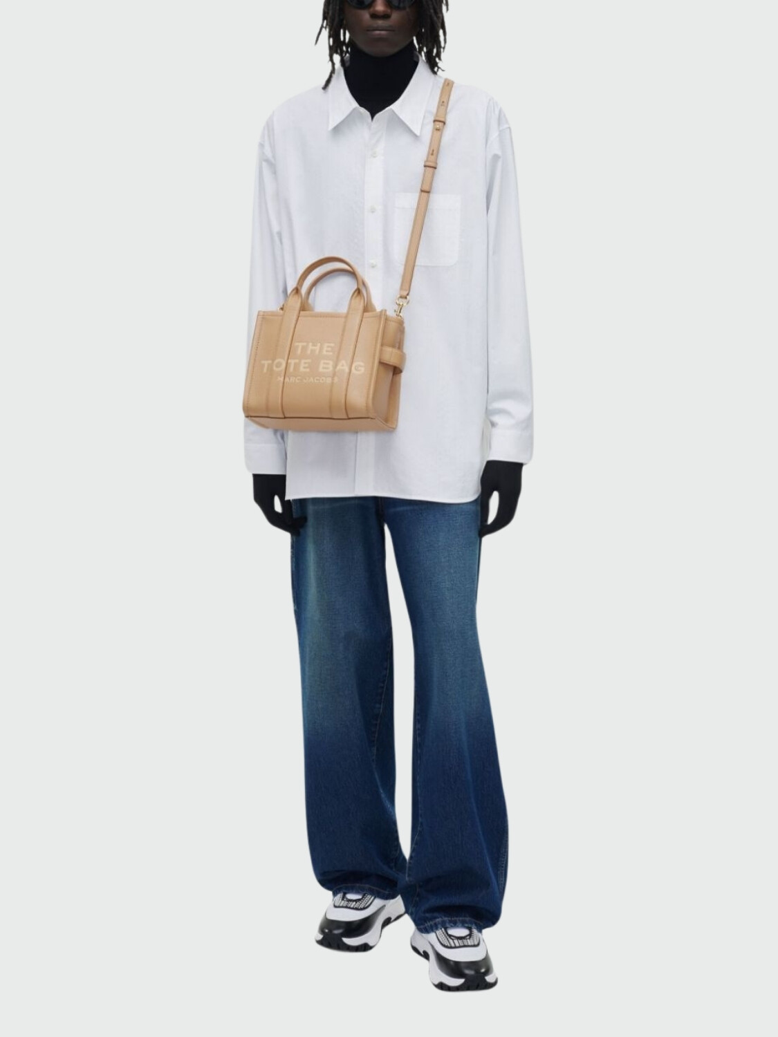 MARC JACOBS - THE LEATHER SMALL TOTE BAG 0